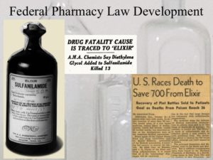 Sample slide about Federal Pharmacy Law Development