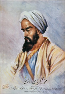 Arabic medical scholar Rhazes